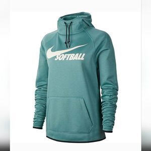 Nike Women's Teal Softball Hoodie